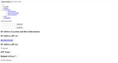 Desktop Screenshot of ipaddresshost.com